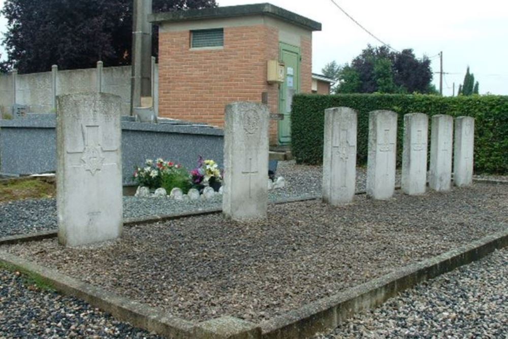 Oorlogsgraven van het Gemenebest Campagne-lès-Wardrecques #1