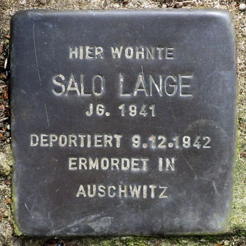 Stumbling Stones Lohengrinstraße 2 #4