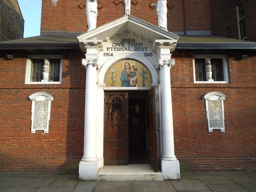 Oorlogsmonument St. Saviour Church