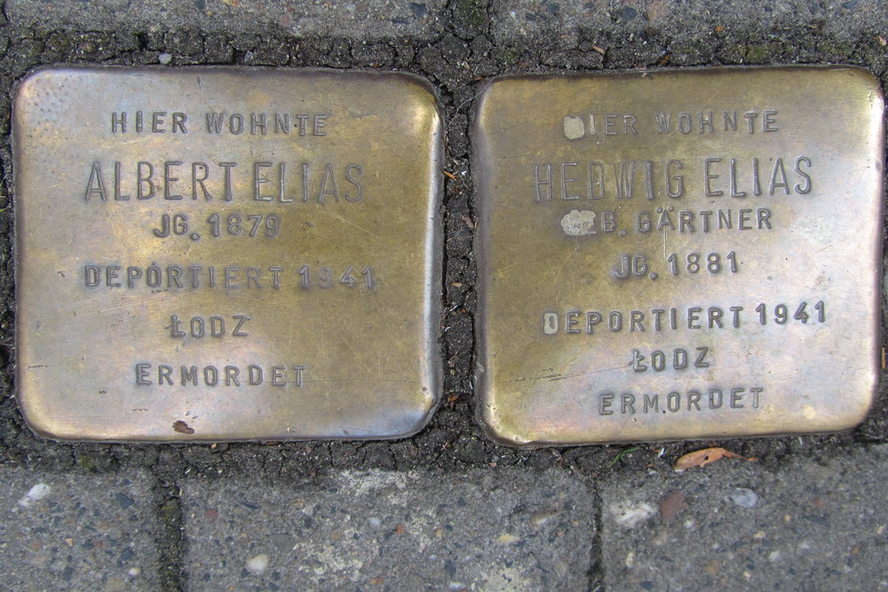 Stumbling Stones Gutenbergstrae 66 #2