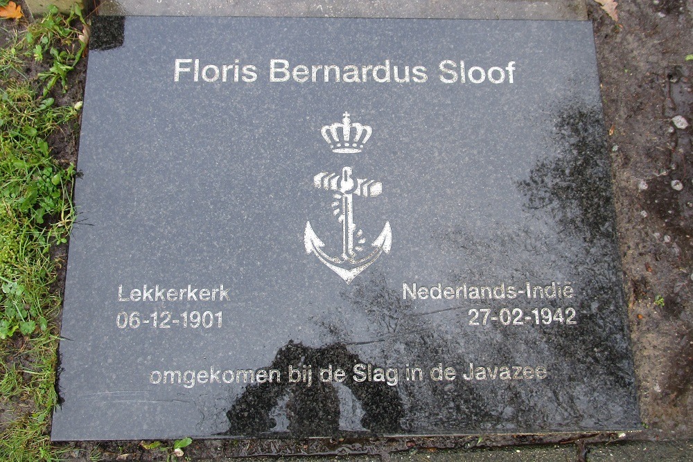 Remembrance stone Floris Bernardus Sloof #2
