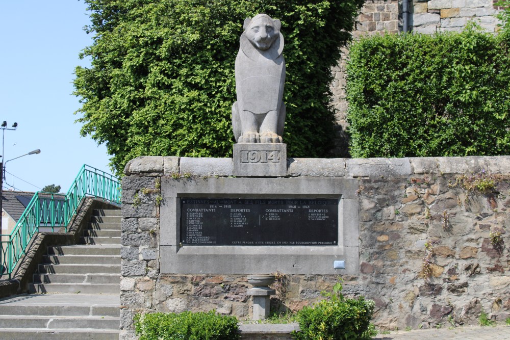 Oorlogsmonument Estinnes-au-Mont	 #2