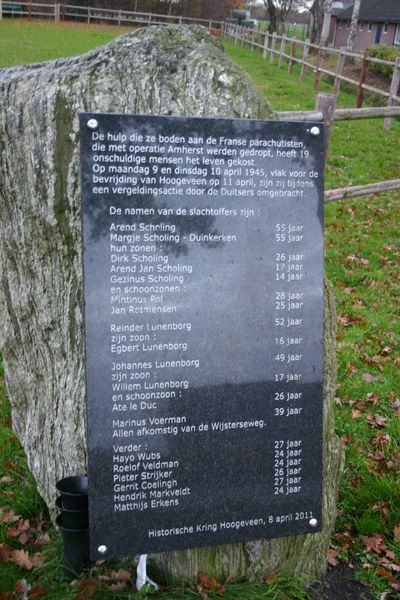 Executiemonument Wijsterseweg Hoogeveen #2