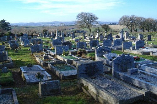Commonwealth War Grave Gwinear Church Cemetery #1