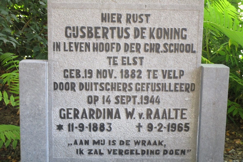 Dutch War Graves RC Cemetery Elst #5