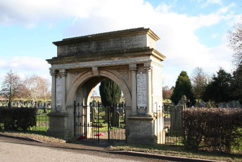 Oorlogsmonument Wainfleet All Saints