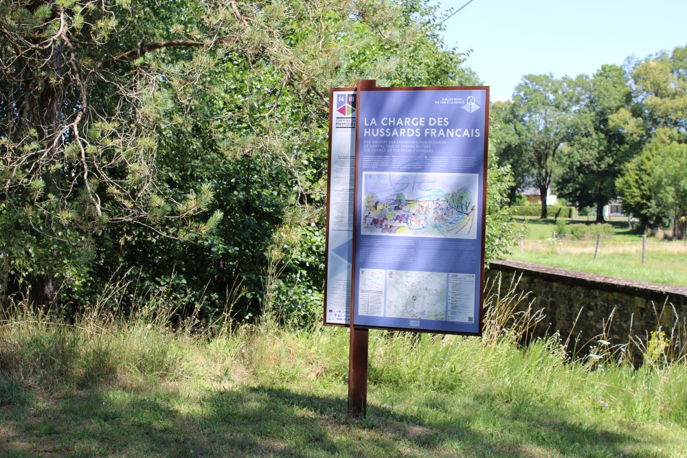 Vance - Information board : The Charge of the French Hussars