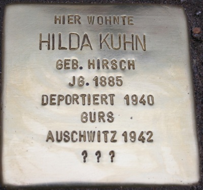 Stolpersteine Klosestrae 38 #4