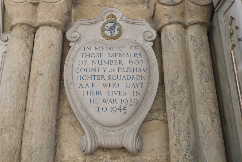 Memorials Durham Cathedral #5