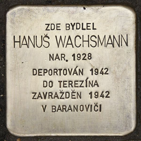 Stolpersteine Cyrilometodějsk nm. 251/3 #2