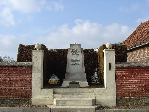 Oorlogsmonument Haut-Manil #1