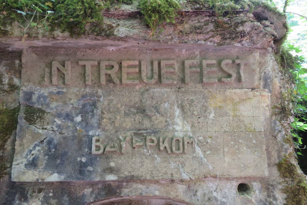 Bavarian Trenches IN TREUEFEST Apremont-la-Fort #3