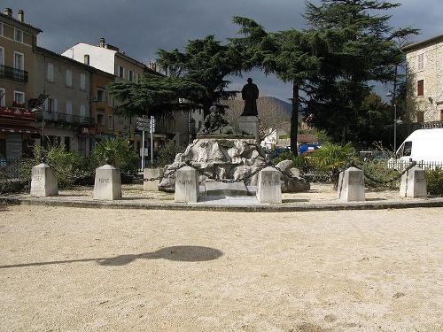 Oorlogsmonument Les Vans