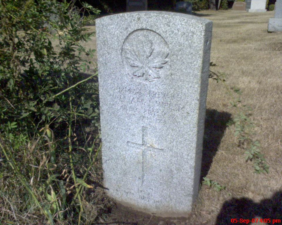Commonwealth War Grave Saint Pauls Cemetery #1