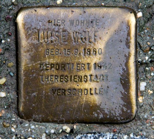 Stolpersteine Kurfrstenstrae 50 #2