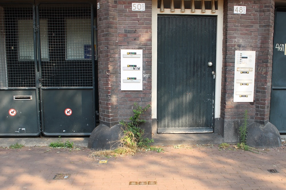 Stolpersteine Nieuwe Uilenburgerstraat 50 #5