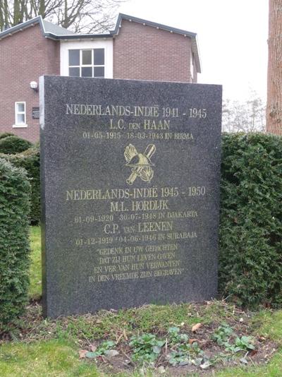 Indisch Monument Protestante Begraafplaats Strijen #3