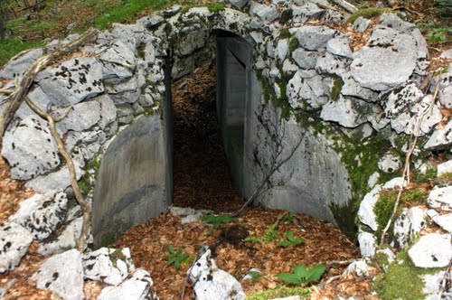 Alpenmuur - MG-bunker Trstenik #3