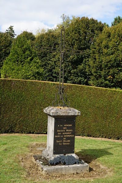 Russisch Monument Begraafplaats Saint-Hilaire le Grand