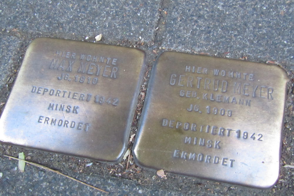 Stolpersteine Silvanstraße 15 #1