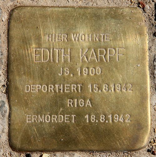 Stolpersteine Nikolsburger Platz 4 #2