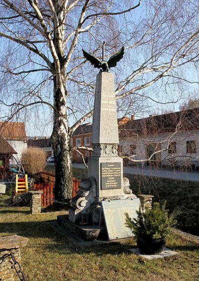 Oorlogsmonument Niederfellabrunn