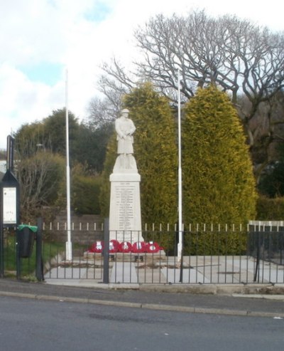 Oorlogsmonument Llanharan #1