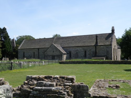 Oorlogsgraf van het Gemenebest St. Agatha Churchyard