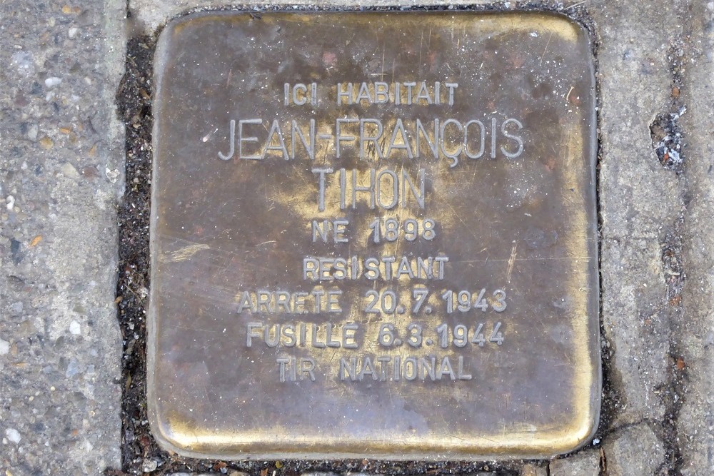 Stolperstein Jean Stasstraat 4 #1