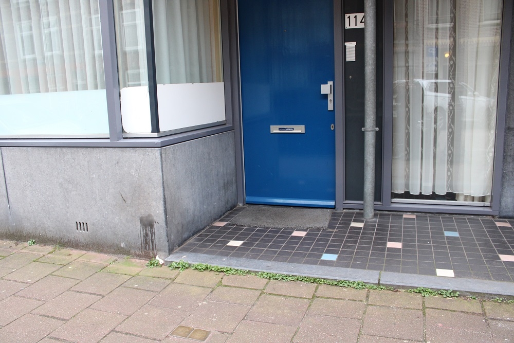 Stolpersteine Vrolikstraat 114 #4