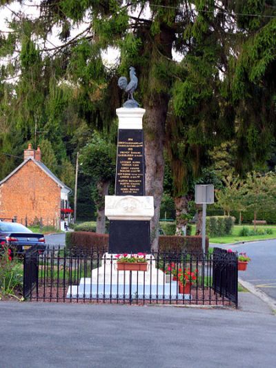 Oorlogsmonument Ribeaucourt