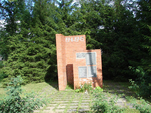 Mass Grave Soviet Soldiers Pasiene