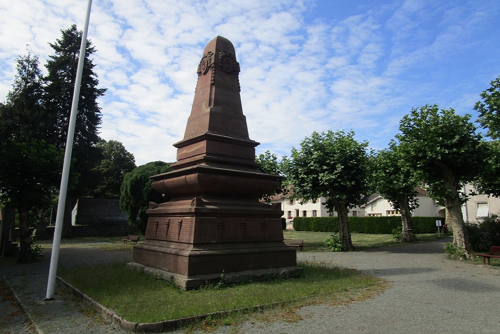 Oorlogsmonument Giromagny #3