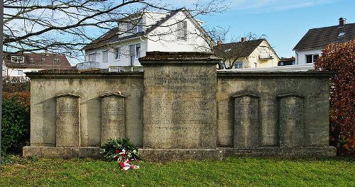 War Memorial Freiburg im Breisgau Jewish Cemetery #1
