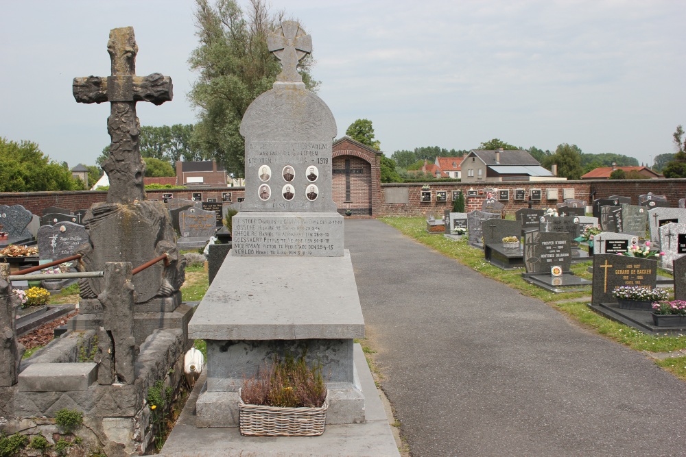 Belgische Oorlogsgraven Nederzwalm-Hermelgem #1