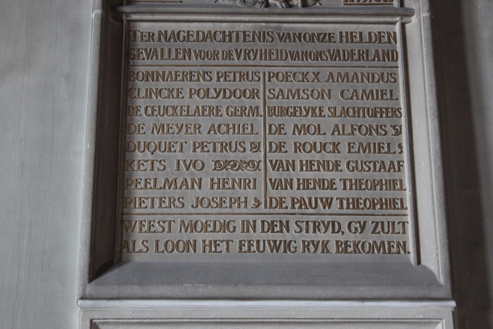 Oorlogsmonument Uitbergen #5