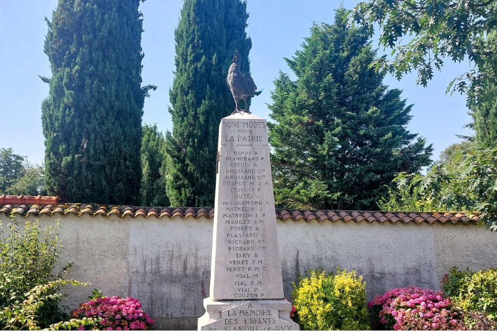 Oorlogsmonument Saint-André-le-Puy #2