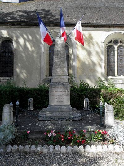 Oorlogsmonument Brou-la-Mulotire