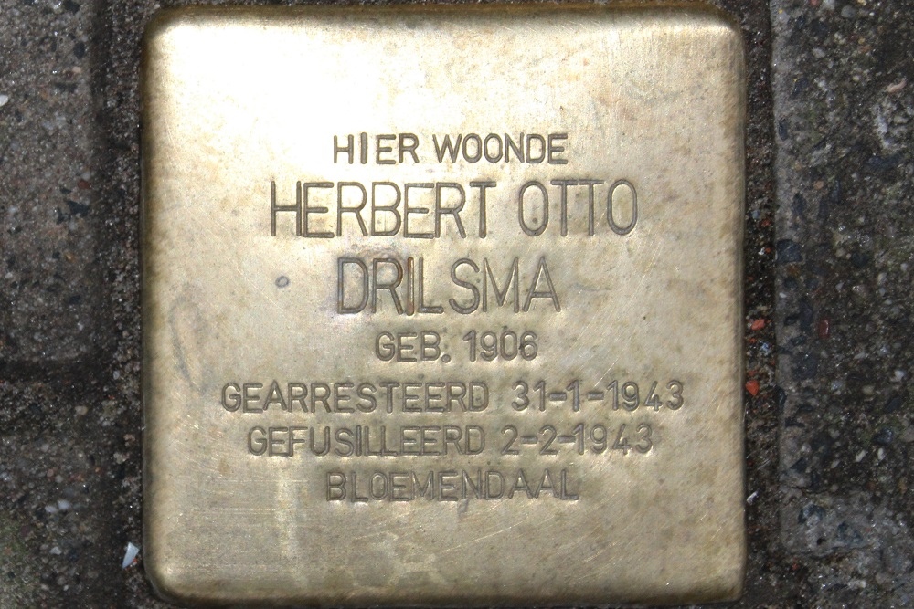 Stolpersteine Verspronckweg 72 #3