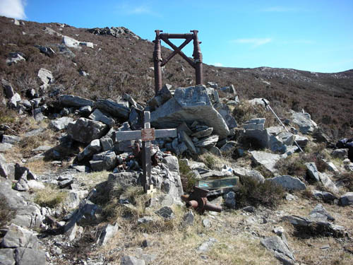 Crash Site & Wreckage Wellington Bomber Urris Hills #1