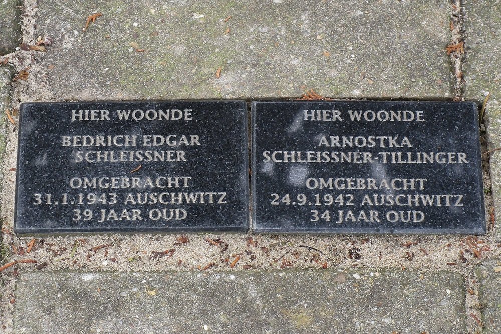 Remembrance Stones Schuttersweg 77 #1