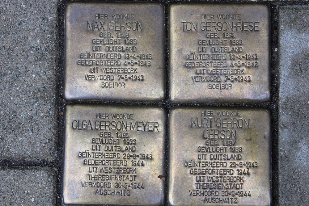 Stolpersteine Frans van Mierisstraat 78 #1