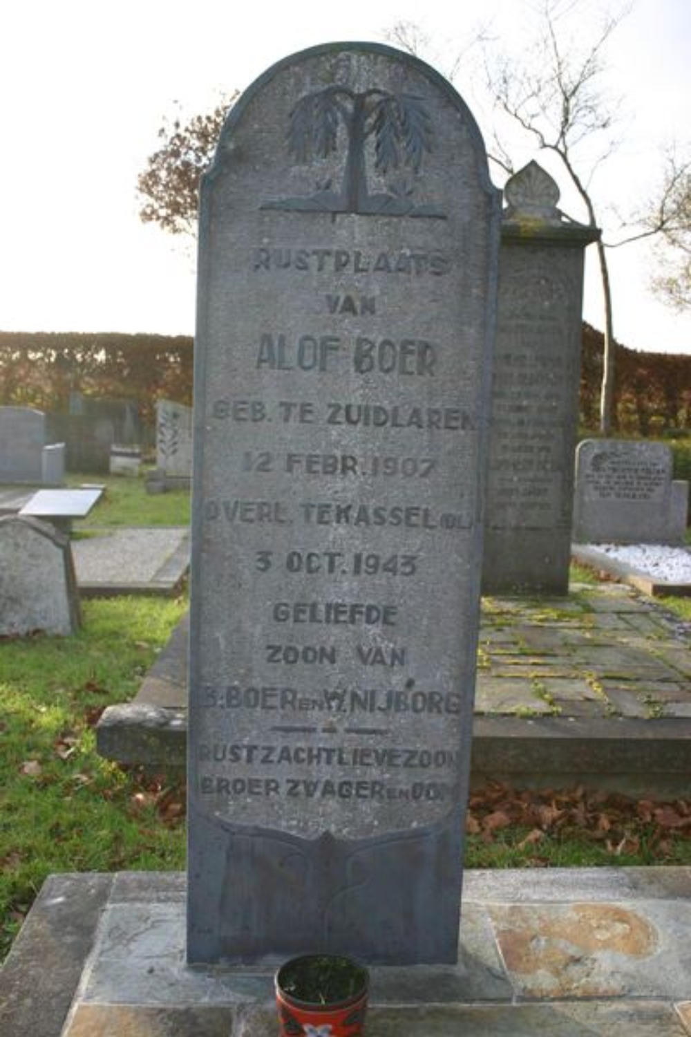 Dutch War Graves General Cemetery Zuidlaren #2