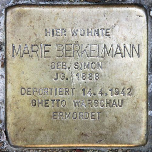 Stolpersteine Giesebrechtstrae 21 #2