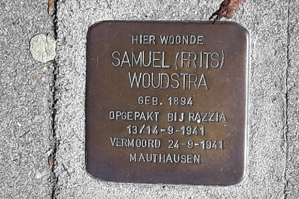 Stolperstein Bisschopstraat 14