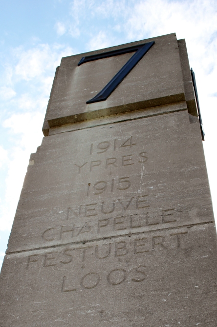 Monument 7th Royal Artillery Division Zonnebeke #2