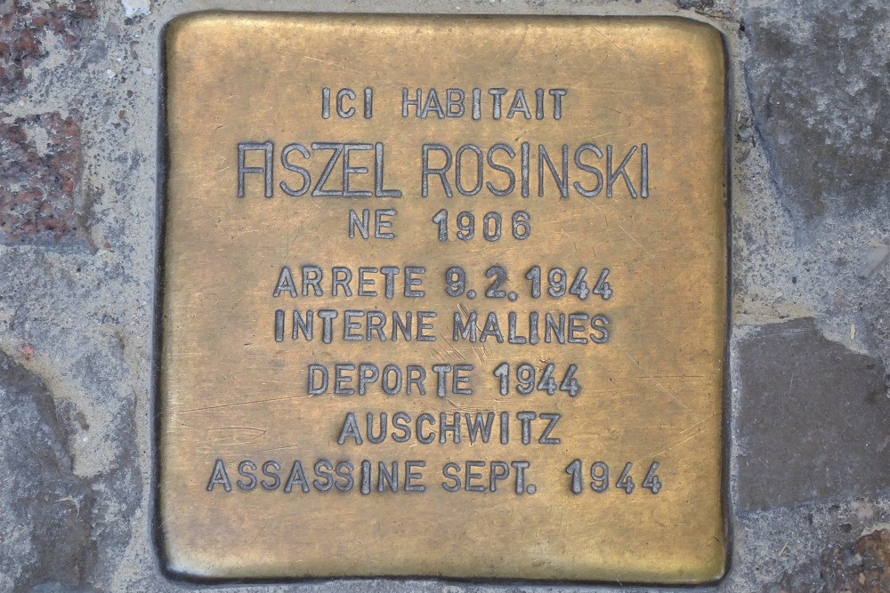 Stolperstein Clmenceaulaan 93 #1