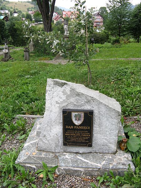 Memorial Stone Mieczyslaw Padol #1