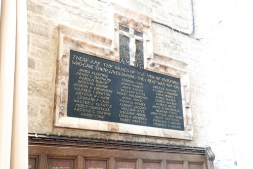 Oorlogsmonument Burford Church