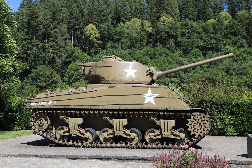 M4A3 Sherman Tank Chteau de Clervaux #2
